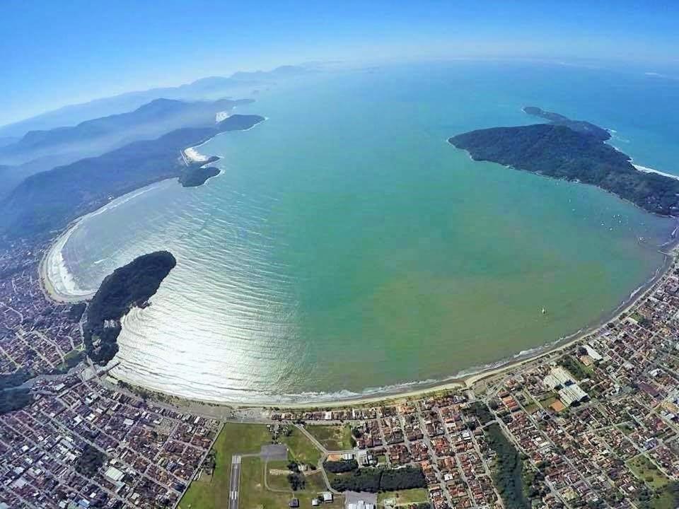 Apartamento Praia Centro Ubatuba Exteriör bild